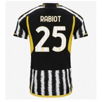 Moški Nogometni dresi Juventus Adrien Rabiot #25 Domači 2023-24 Kratek Rokav